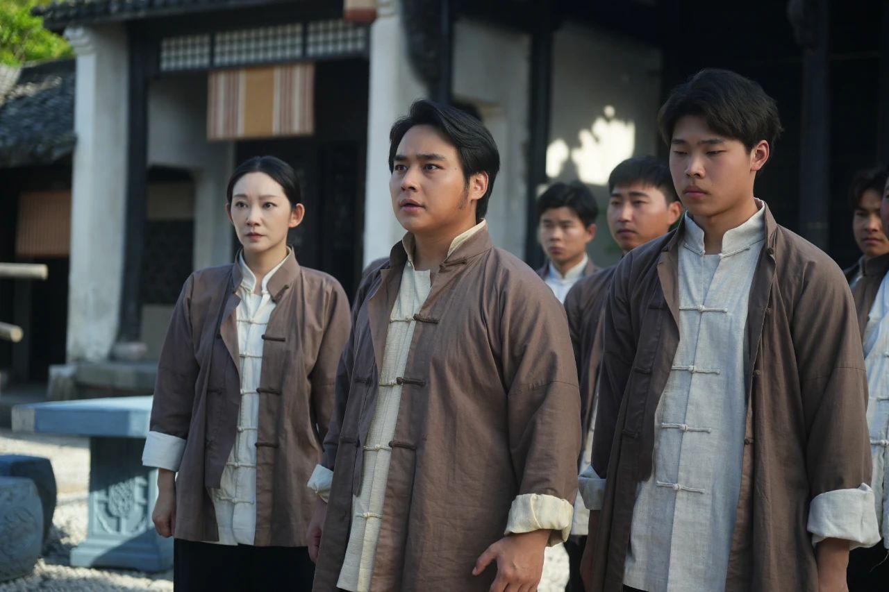 少林小龙武校培养造就的影视演员释小虎在精品短剧《叶问》中演绎热血传奇