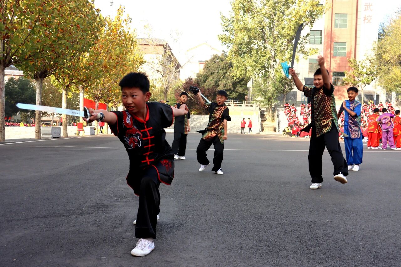 少林小龙武校第77届运动会