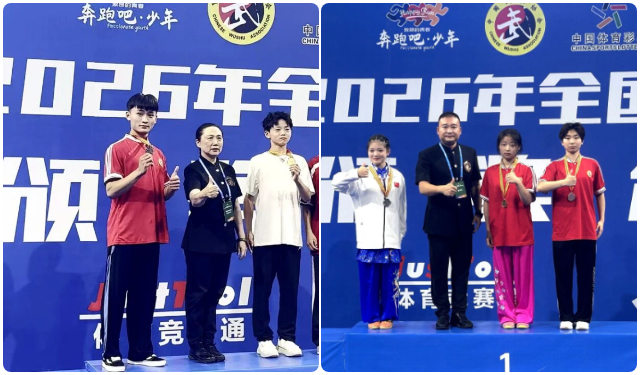 河南少林小龙武校征战全国武术学校套路锦标赛载誉凯旋