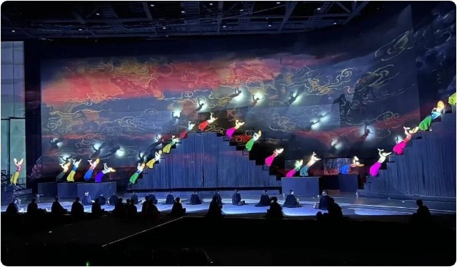河南少林小龙武校学员参演王潮歌导演史诗巨作《又见五台山》